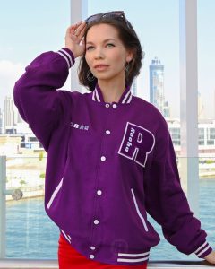 Purple Varsity Jacket