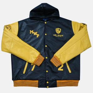 Black and Yellow Varsity Jacket