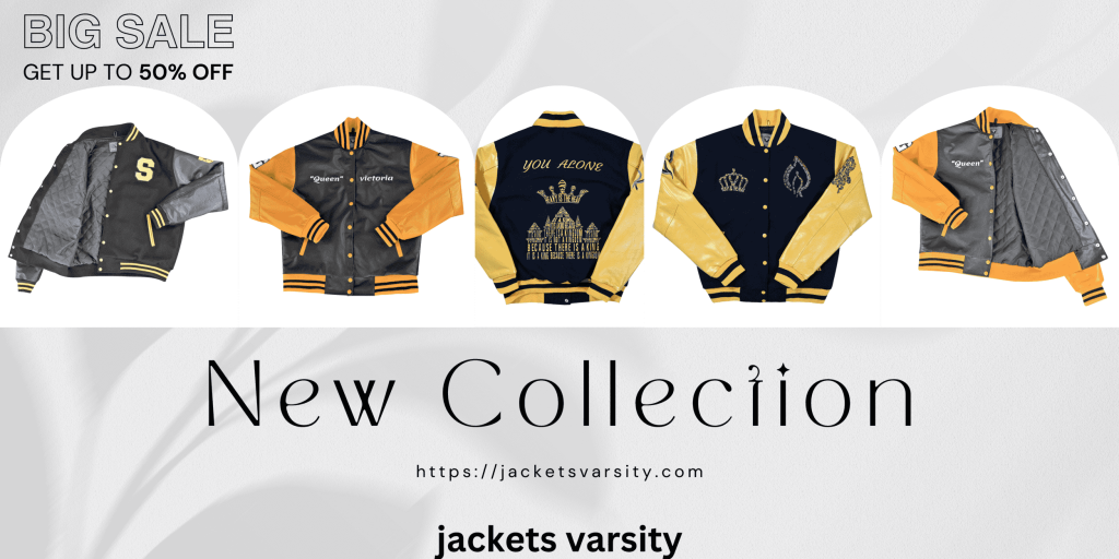 Black and Yellow Varsity Jacket