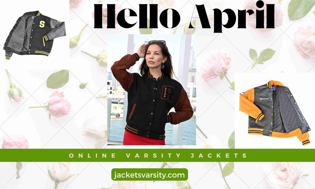 Leather varsity jackets