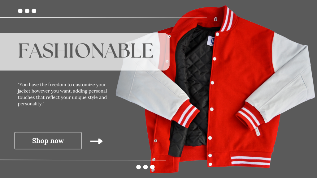 Women Varsity Jackets Red