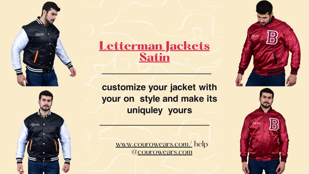 Satin Letterman Jackets