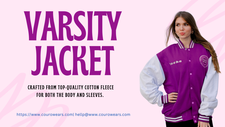 Women Varsity Jacket Twill