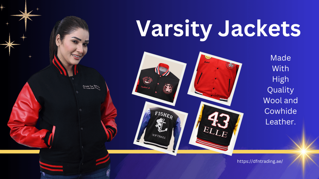 Women Varsity Jackets Cotton Fleece