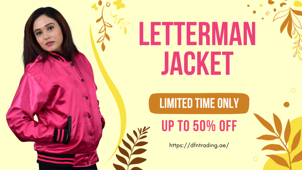 Women Varsity Jacket Satin