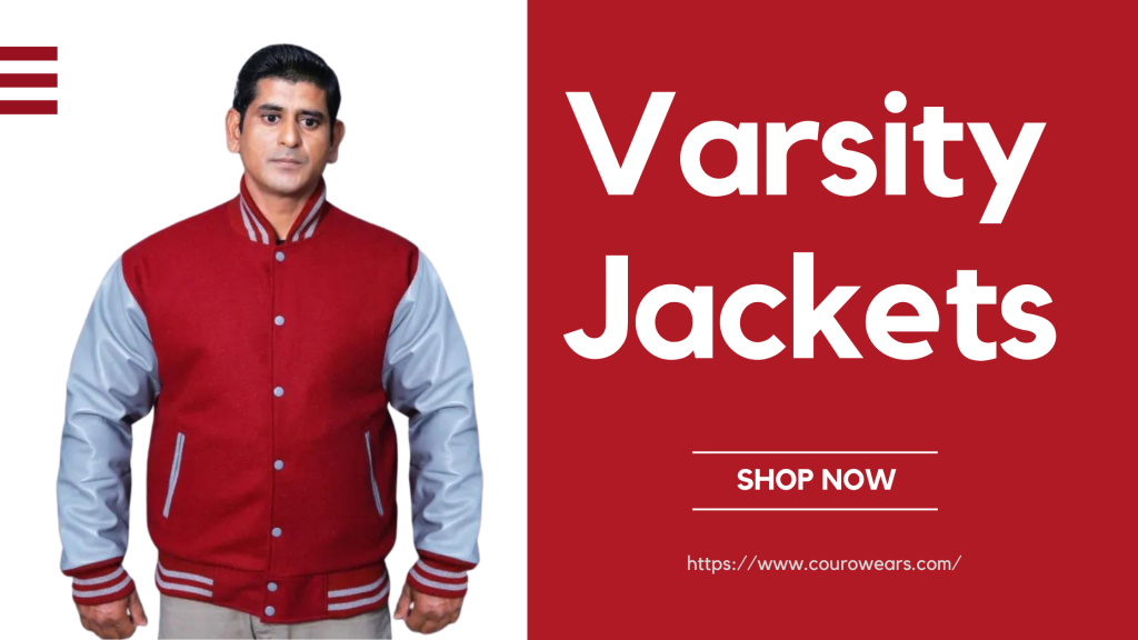 Varsity Jacket Wool Leather