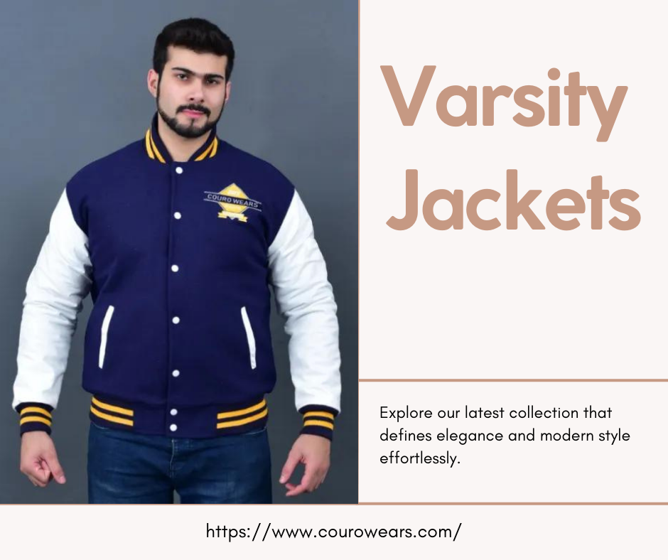 Letterman Jacket Leather Sleeves