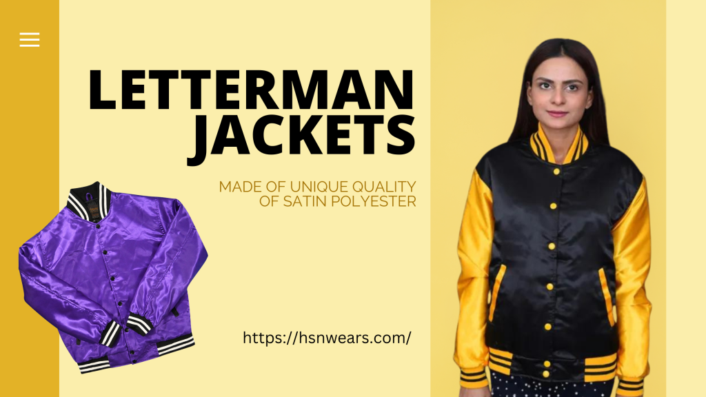 Cheap Letterman Jackets Satin