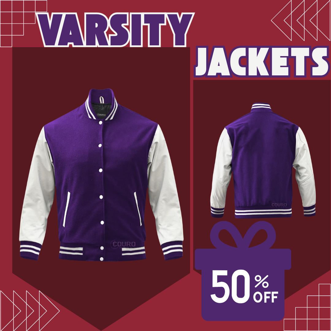 Varsity Leather Jacket Customized