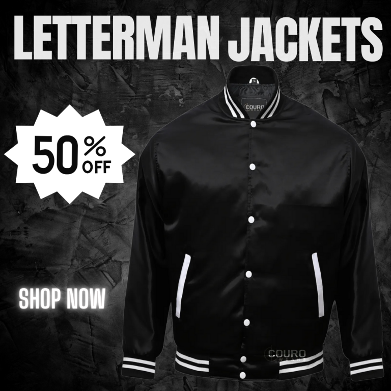 Custom Letterman Jackets Black