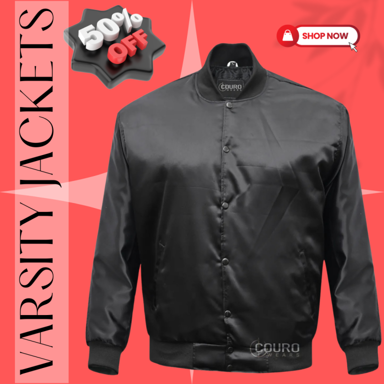 Custom Black Varsity Jackets