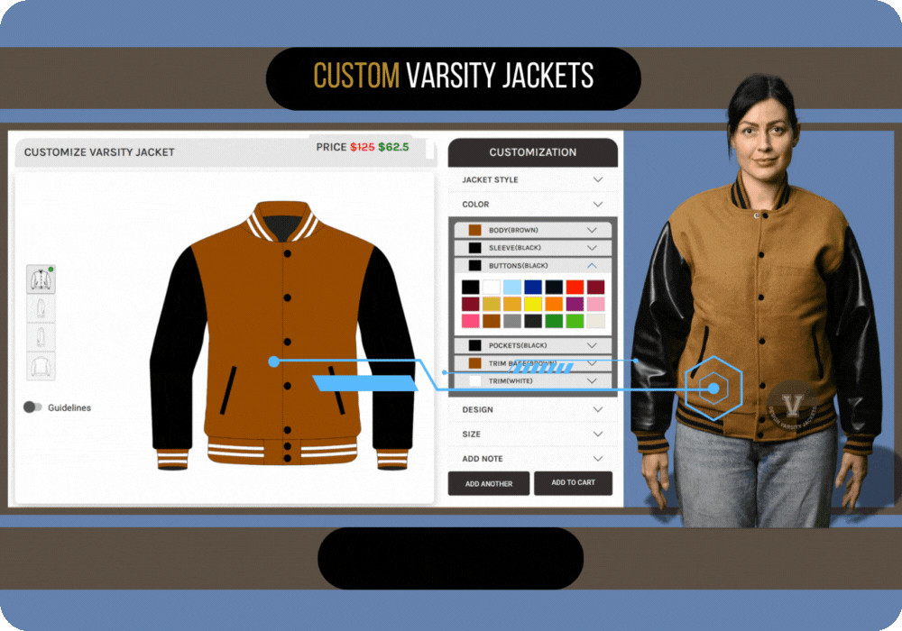 Design Custom Varsity Jacket