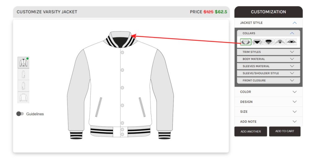how to design varsity jacket