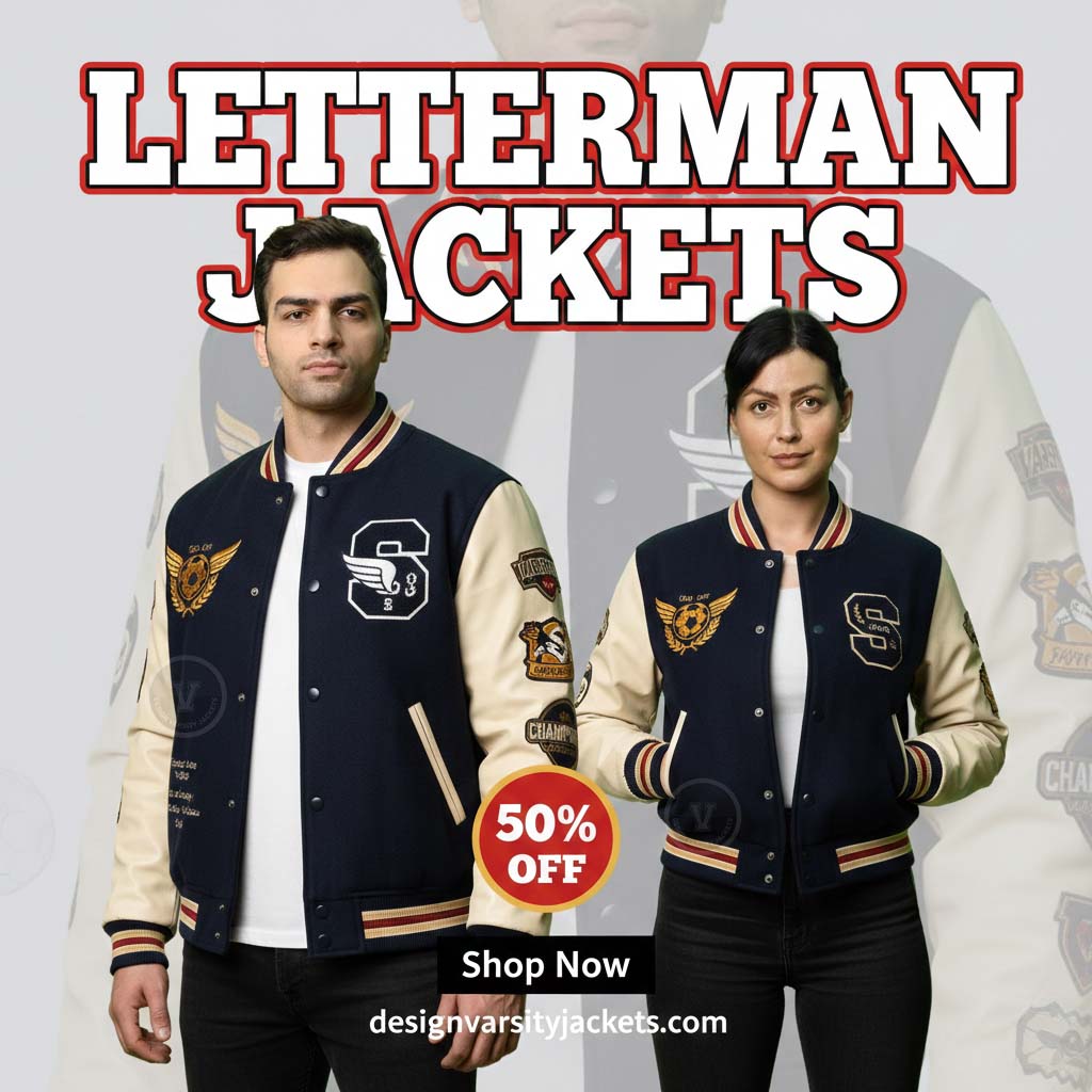 Team Letterman Jackets with Bulk Custom Logo Team Letterman Jackets with Bulk Custom Logo