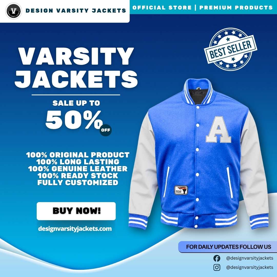 Two Tone Varsity Jackets for Sports Teams