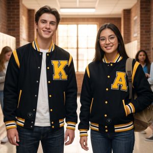 Retro Varsity Jackets Inspired by 90s Style