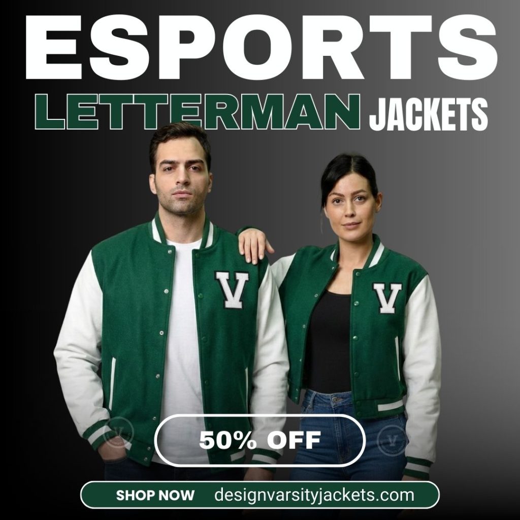Esports Letterman Jackets Custom Design Esports Letterman Jackets Custom Design