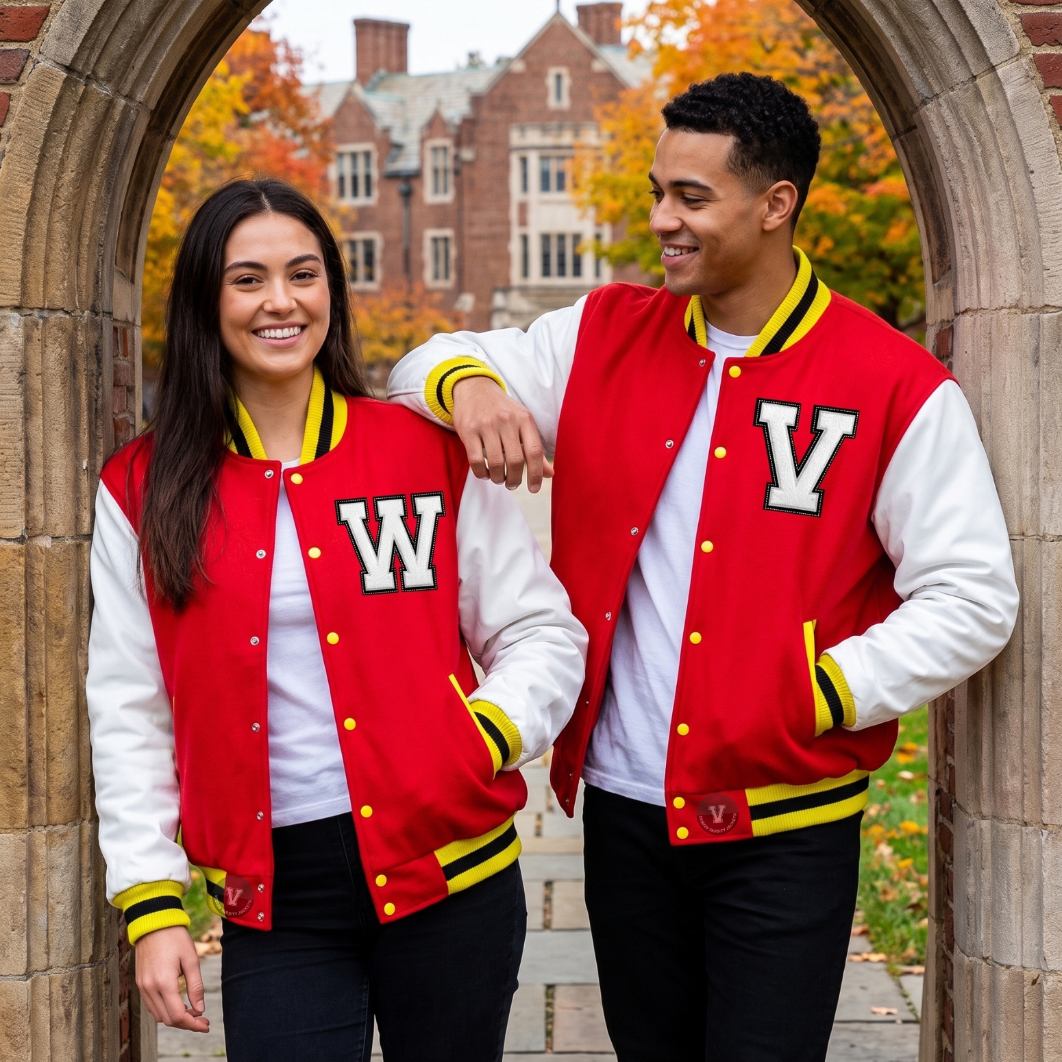 Cotton Fleece Varsity Jackets For Unisex