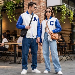 Custom Design Varsity Jackets for Couples