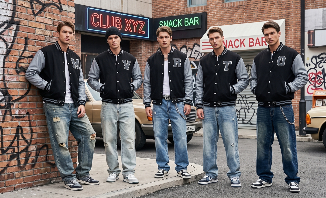 Varsity Jackets Wholesale Streetwear