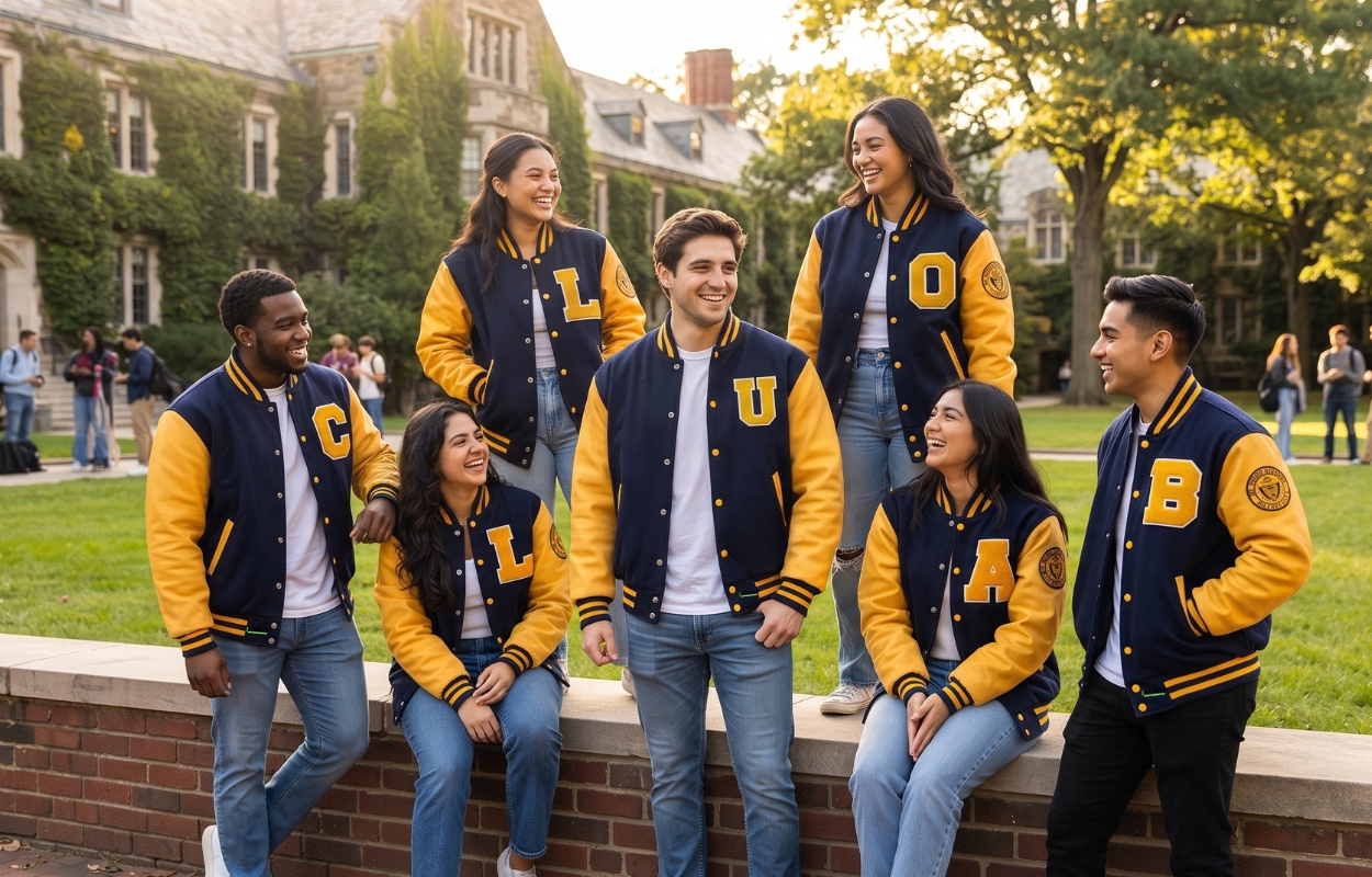Custom Made Varsity Jackets for Women