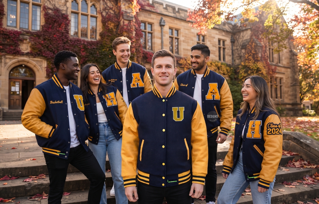 Custom Made Varsity Jackets for Women