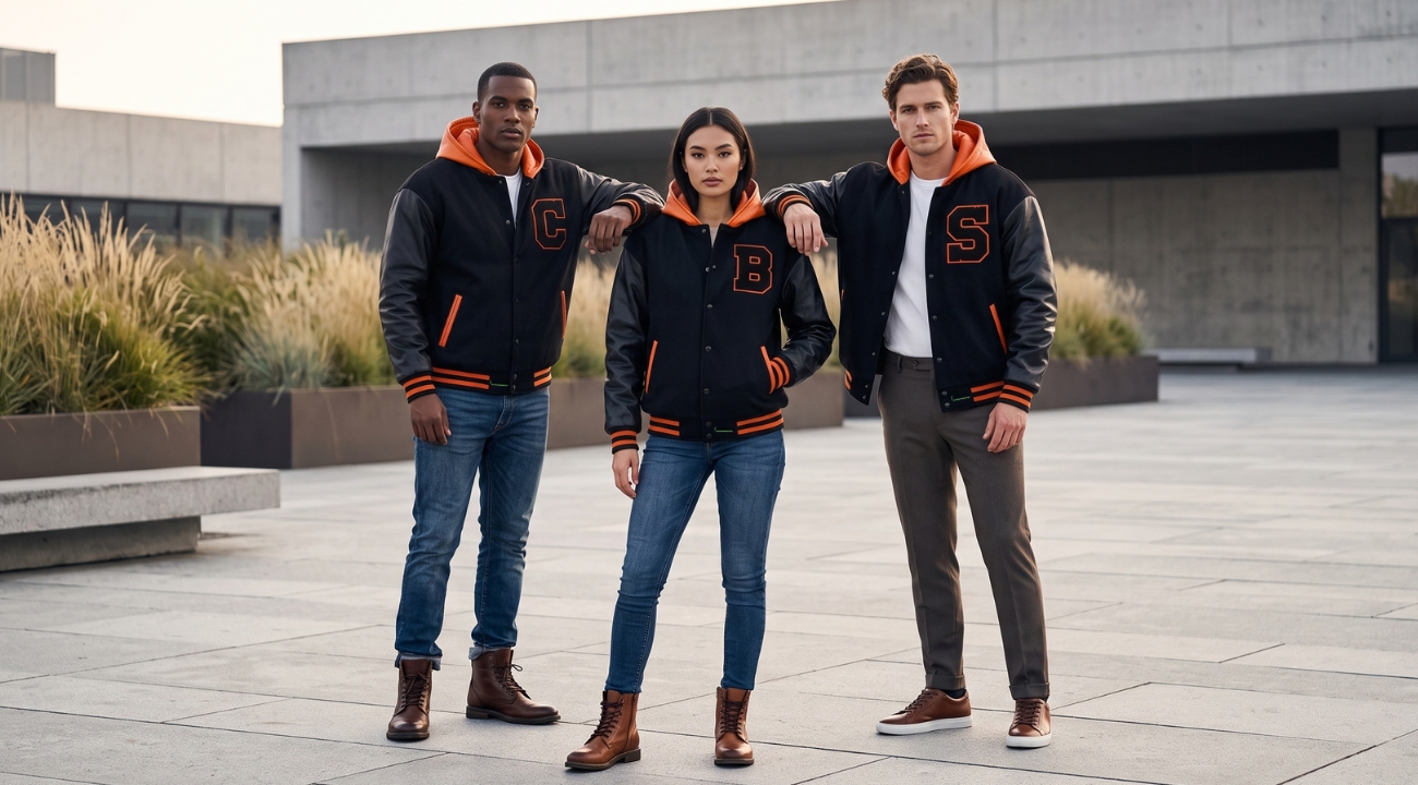 Stylish Wool Leather Varsity Jackets