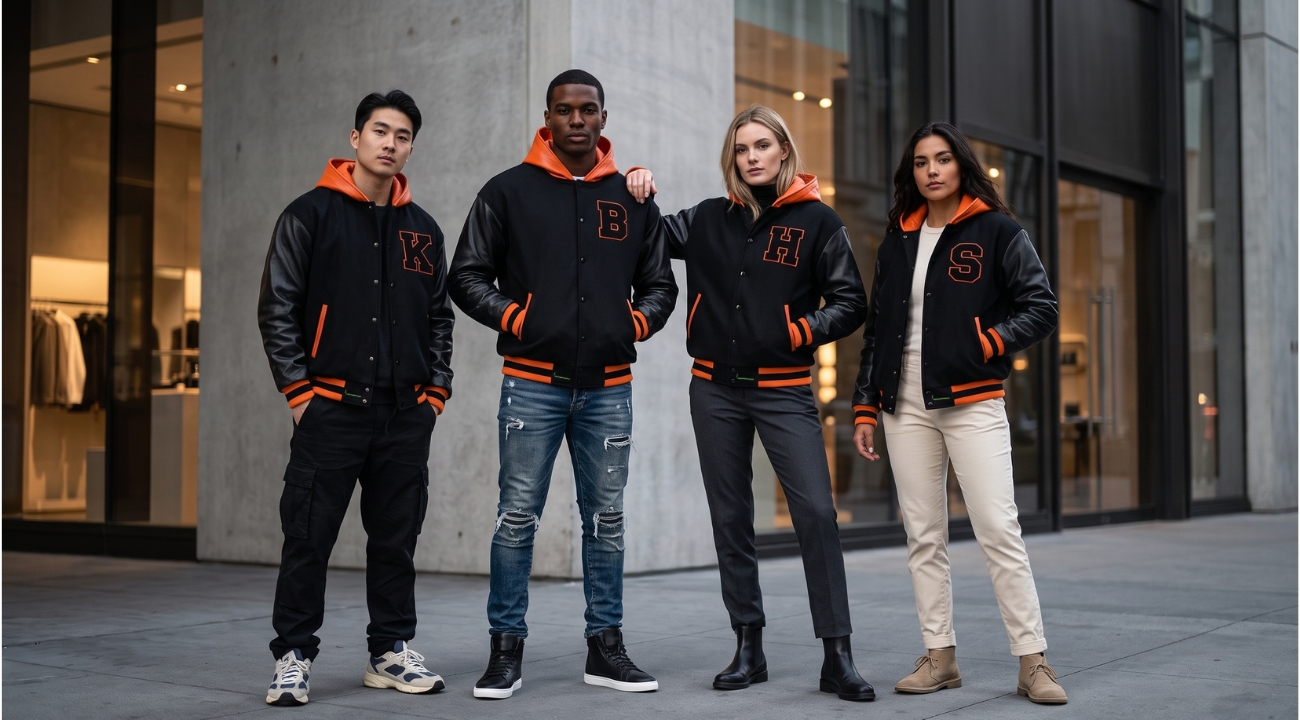 Stylish Wool Leather Varsity Jackets