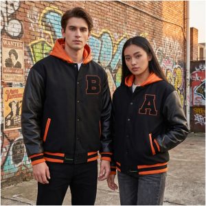 Stylish Wool Leather Varsity Jackets