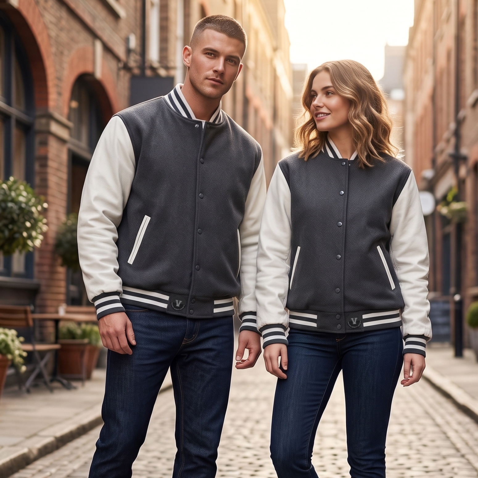Varsity Jackets Wool Body Leather Sleeve