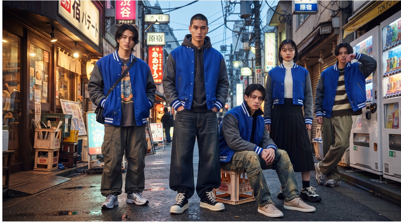 Varsity Jackets for Streetwear Tokyo Outfits
