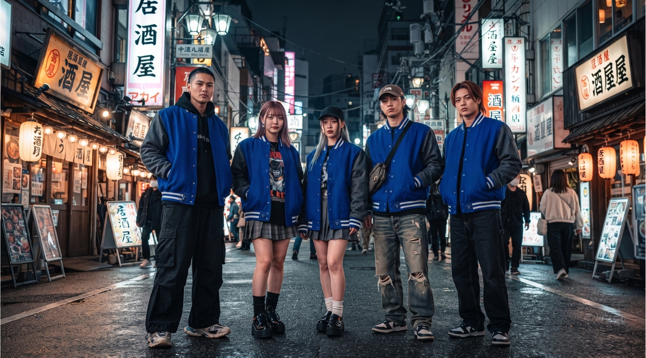 Varsity Jackets for Streetwear Tokyo Outfits