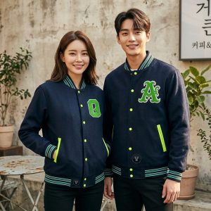 Varsity Jackets in Seoul K-Fashion Trends