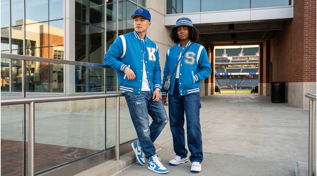 Wool Leather Varsity Jackets Custom