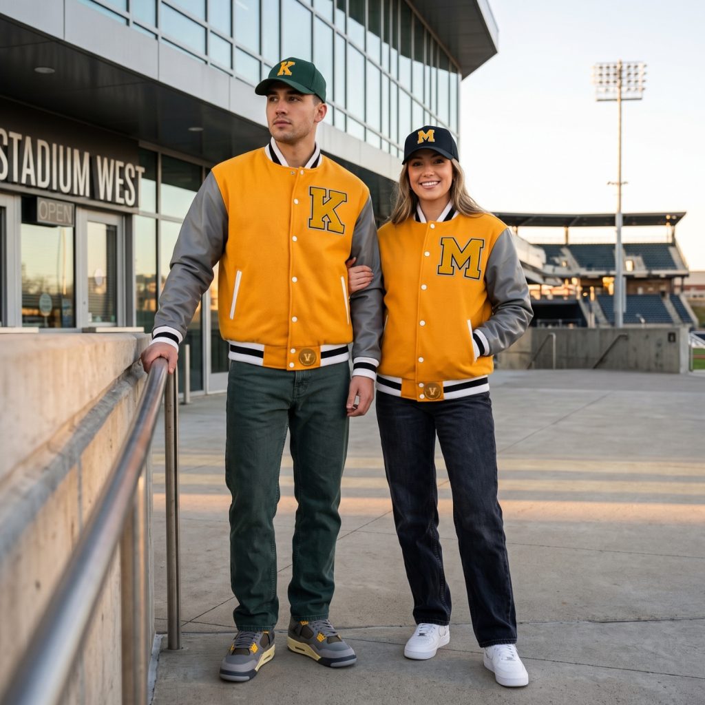 Custom Varsity Jackets in Street Fashion Custom Varsity Jackets in Street Fashion