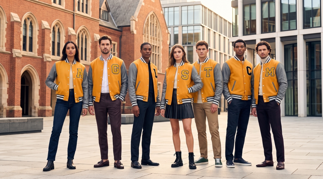 Custom Varsity Jackets in Street Fashion