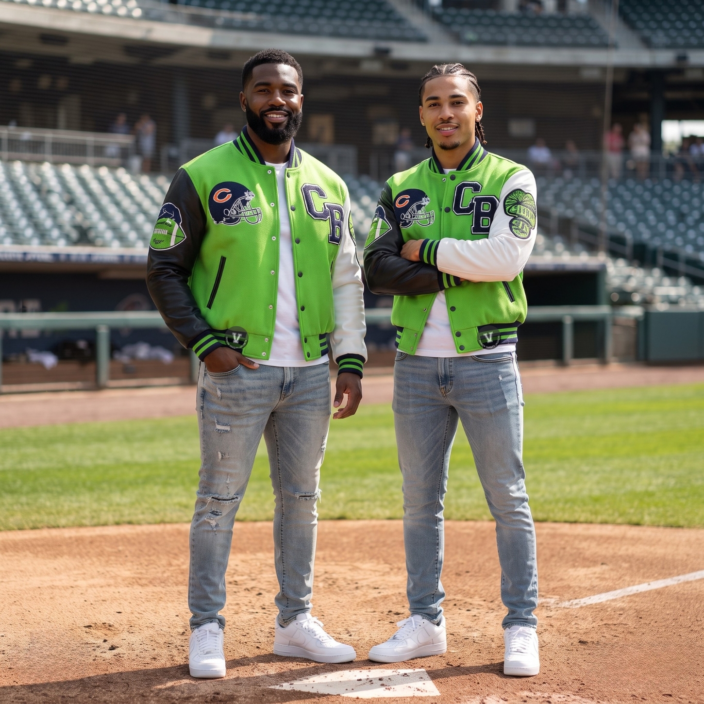 Baseball Jackets With Custom Patches