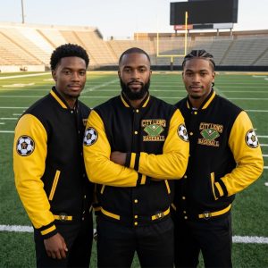 Soccer Baseball Jackets With Team Logo