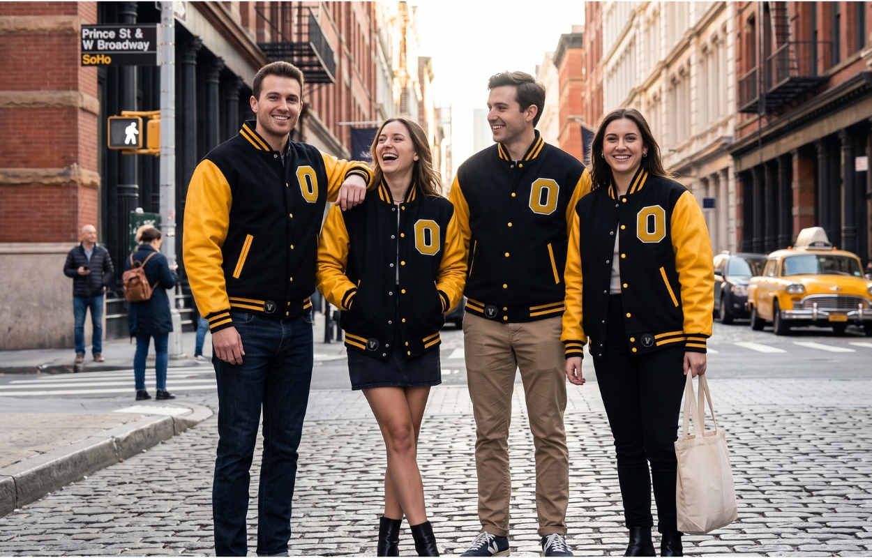 Varsity Jackets For E-Commerce Branding