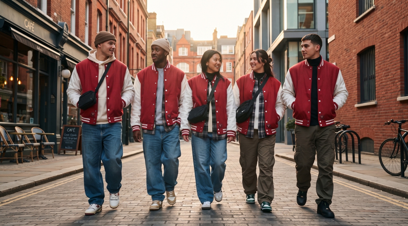 Varsity Jackets Streetwear Fashion in UK