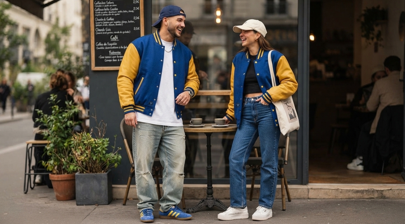 Varsity Jackets for Couples Outfits