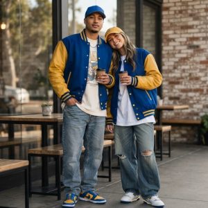 Varsity Jackets for Couples Outfits