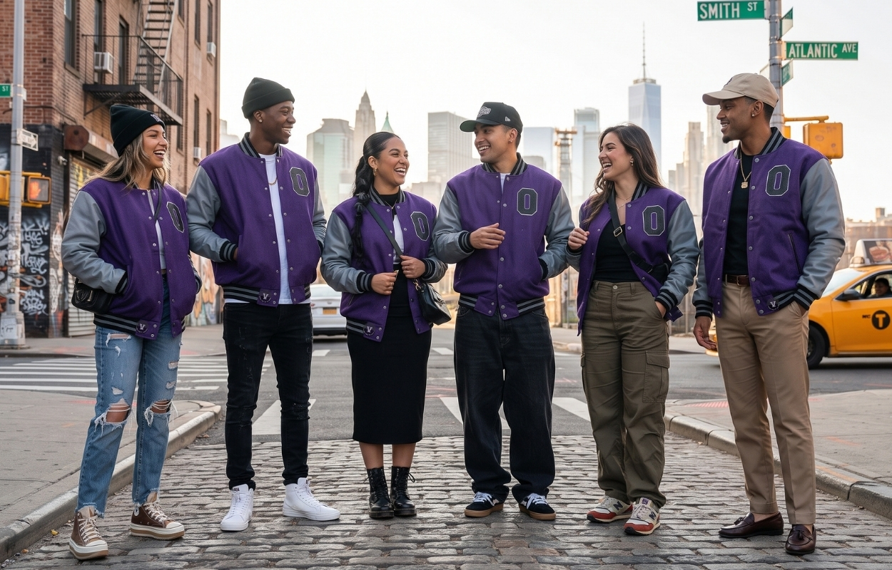 varsity jackets Streetwear Winter